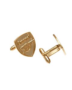 Arsenal FC Gold Plated Cufflinks Maznun Football