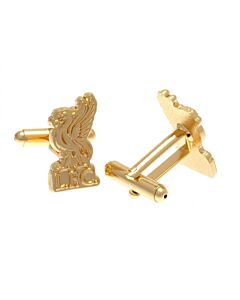 Liverpool FC Gold Plated Liverbird Cufflinks Maznun Football