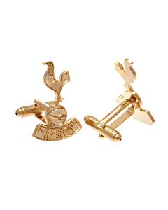 Tottenham Hotspur FC Gold Plated Cufflinks Maznun Football