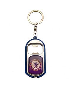 Chelsea FC Keyring Torch Bottle Opener Maznun Football