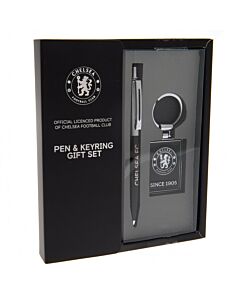 Chelsea FC Pen & Keyring Set Maznun Football