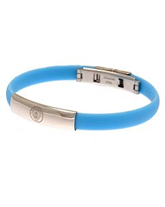 Manchester City FC Colour Silicone Bracelet Maznun Football