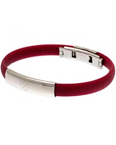 West Ham United FC Colour Silicone Bracelet Maznun Football
