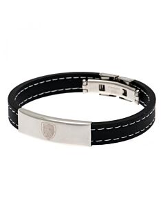 Arsenal FC Stitched Silicone Bracelet Maznun Football