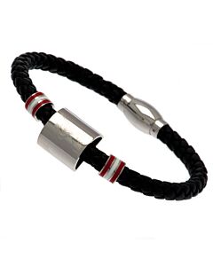 Liverpool FC Colour Ring Leather Bracelet Maznun Football