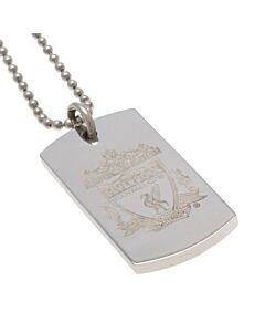 Liverpool FC Engraved Dog Tag & Chain CR Maznun Football