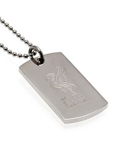 Liverpool FC Engraved Dog Tag & Chain LB Maznun Football