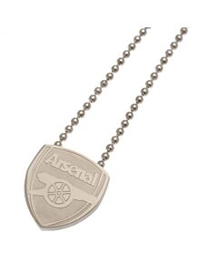 Arsenal FC Stainless Steel Pendant & Chain Maznun Football