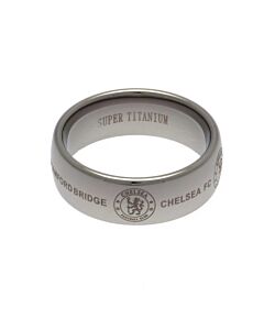 Chelsea FC Super Titanium Ring Small Maznun Football