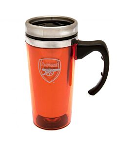 Arsenal FC Handled Travel Mug Maznun Football