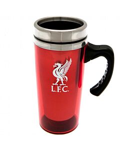 Liverpool FC Handled Travel Mug Maznun Football