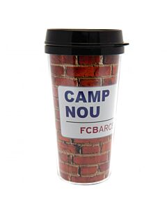 FC Barcelona Street Sign Travel Mug Maznun Football
