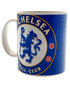 Chelsea FC Halftone Mug Maznun Football