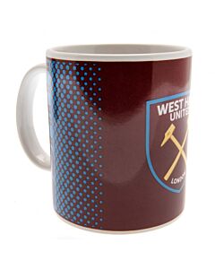 West Ham United FC Fade Mug Maznun Football