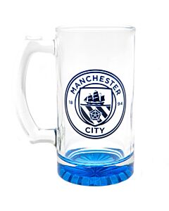 Manchester City FC Stein Glass Tankard Maznun Football