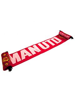 Manchester United FC Glory Glory Scarf Maznun Football