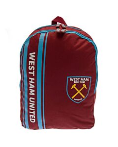 West Ham United FC Stripe Backpack Maznun Football