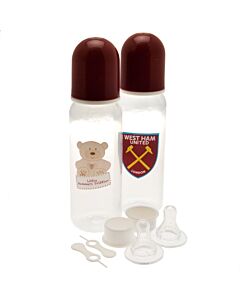 West Ham United FC 2pk Feeding Bottles-109460 Maznun Football