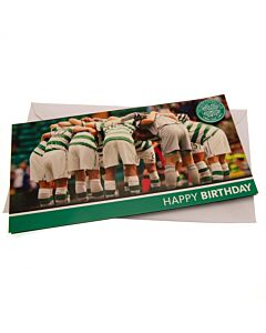 Celtic FC Huddle Birthday Card Maznun Football