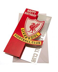 Liverpool FC Liverbird Birthday Card Maznun Football
