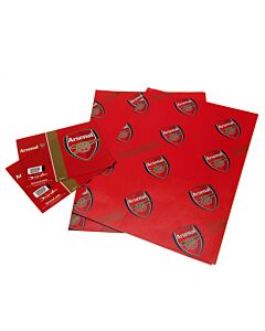 Arsenal FC Crest Gift Wrap Maznun Football