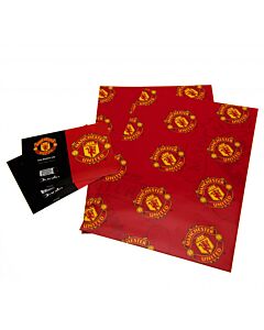 Manchester United FC Crest Gift Wrap Maznun Football