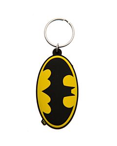 Batman Logo PVC Keyring Maznun Football