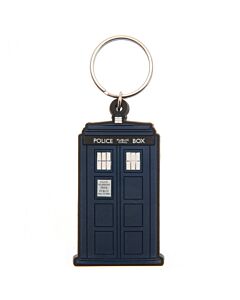 Doctor Who Tardis PVC Keyring Maznun Football