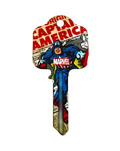 Marvel Comics Door Key Captain America Maznun Football