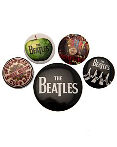 The Beatles Apple Corps Button Badge Set-142679 Maznun Football