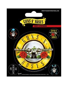 Guns N Roses Stickers Maznun Football