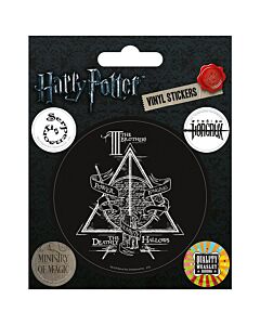 Harry Potter Deathly Hallows Stickers Maznun Football