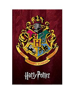 Harry Potter Poster Hogwarts Crest 140 Maznun Football