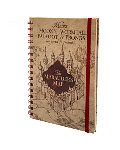 Harry Potter Notebook Marauders Map Maznun Football