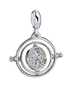 Harry Potter Sterling Silver Time Turner Crystal Charm Maznun Football