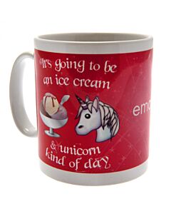 Emoji Mug Unicorn Maznun Football