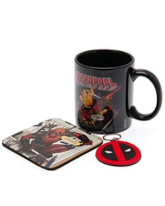 Deadpool Mug & Coaster Set Maznun Football