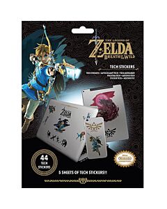 The Legend Of Zelda Tech Stickers Maznun Football