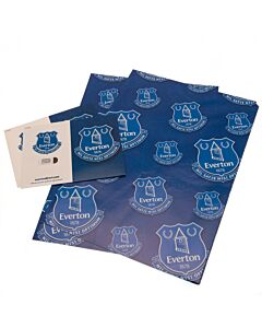 Everton FC Crest Gift Wrap Maznun Football