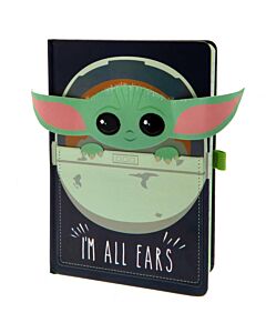 Star Wars: The Mandalorian Premium Notebook I'm All Ears Maznun Football