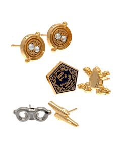 Harry Potter Gold Plated Stud Earring Set Maznun Football