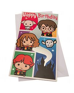 Harry Potter Birthday Card Maznun Football
