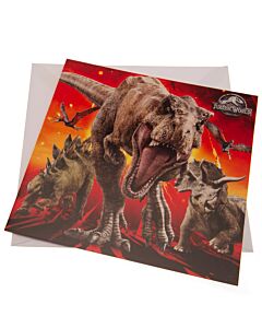 Jurassic World Blank Card Maznun Football