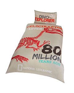National Geographic Single Duvet Set Raptor Maznun Football