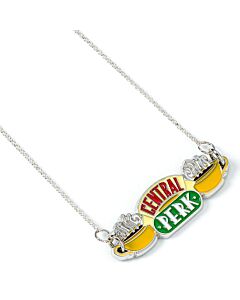 Friends Silver Plated Central Perk Necklace-182471 Maznun Football