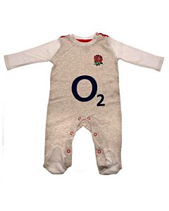 England RFU Sleepsuit 12/18 mths GR Maznun Football