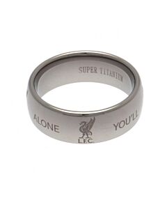 Liverpool FC Super Titanium Ring Large Maznun Football