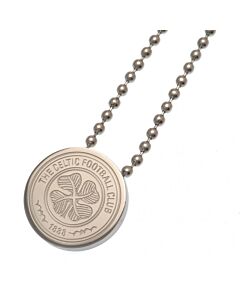 Celtic FC Stainless Steel Pendant & Chain Maznun Football