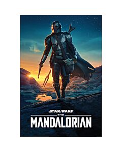 Star Wars: The Mandalorian Poster Nightfall 282 Maznun Football
