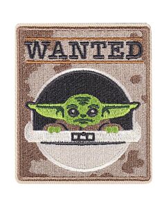 Star Wars: The Mandalorian Iron-On Patch Wanted Maznun Football